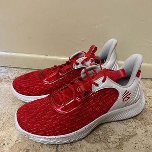 Men's Under Armour Team Curry 9 Basketball Shoes Red 3025631-100 Brand New Sz 17